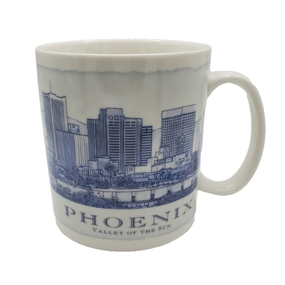 Starbucks Architecture Series Mug City Of Phoenix Valley Of The‎ Sun 2006 18oz